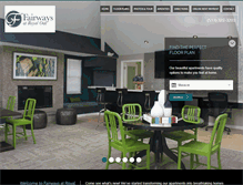 Tablet Screenshot of fairwaysatroyaloak.com